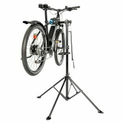 BAUHAUS Fischer Fahrradmontageständer Premium 360° Drehbar, Tragkraft: 35 Kg, Höhenverstellung: 113 Cm - 186 Cm