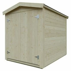 BAUHAUS Gerätehaus Außenbreite Inkl. Dachüberstand: 164 Cm, Außentiefe Inkl. Dachüberstand: 223 Cm, Holz, Natur