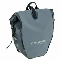 BAUHAUS Prophete Gepäckträgertasche L X B X H: 56 X 32 X 16 Cm, Volumen: 20 L, Grau/Schwarz