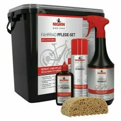 BAUHAUS Nigrin Fahrradpflege-Set 4 -tlg.